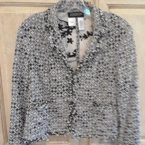 Petite Lace Jacket Silk Lined